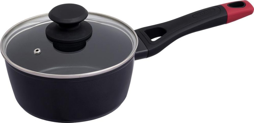 Pyrex Skaft pottur m/loki Optima 18cm