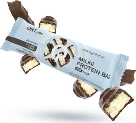 QNT Milkii Protein Bar Coconut flakes 12x60g(6)