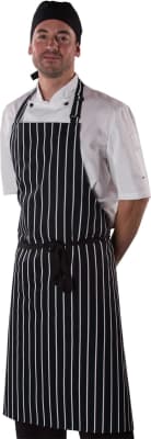 Röndótt Dennys smekksvunta með stillanlegu hálsbandi