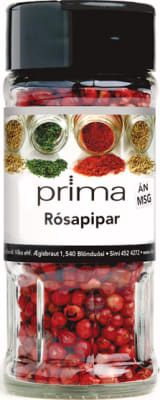 Rósapipar 20g *10 glös
