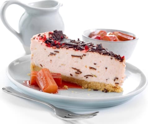 Rabarbara og Engifer Terta Vegan Glútenlaus 14 sneiðar