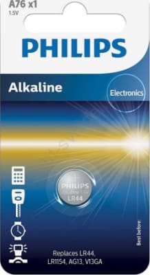 Rafhlöður 1,5V  Lithium LR44