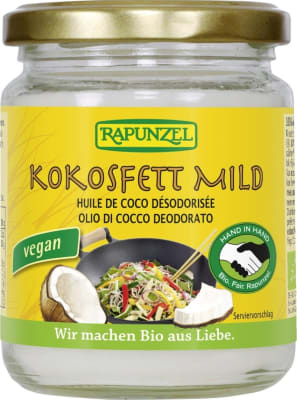 Rapunzel Kókosolía Kaldressuð, Bragð- og Lyktarlaus