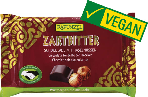 Rapunzel 60% Súkkulaði með Heslihnetum