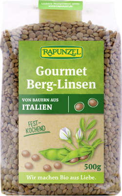 Rapunzel Brúnar Linsubaunir Þurrkaðar