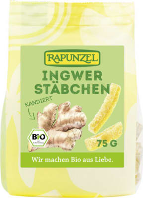 Rapunzel Engifer Þurrkaður Sykraður