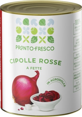 Rauðlaukur Sneiddur Pikklaður 1x800g