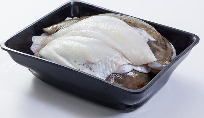 Rauðspretta flök m/roði [10kg/ks]