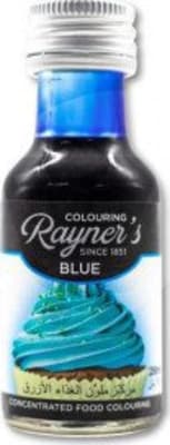 Rayners matarlitur blár 12x28ml