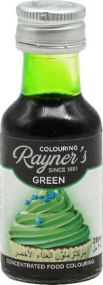 Rayners matarlitur grænn 12x28ml