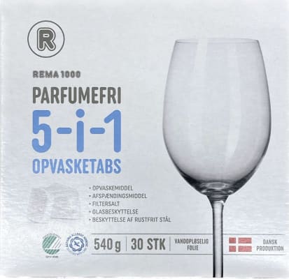 Rema uppþvottavélatöflur 30 stk