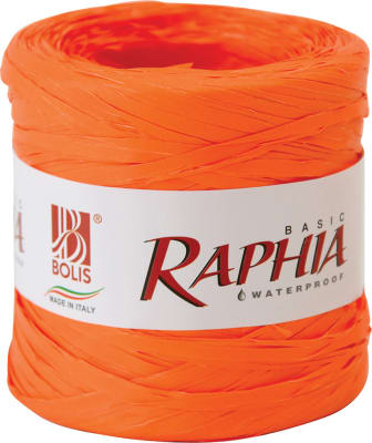 Krullukefli-RAFHIA BASIC Orange 200mtr.