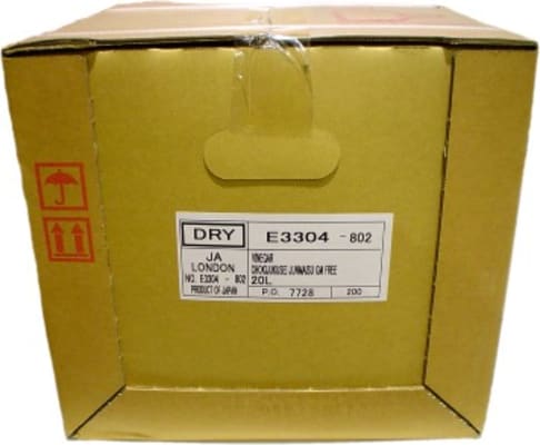 Rice vinegar Junmai Su 20L