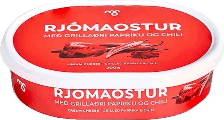Rjómaostur 200 gr paprika og chilli