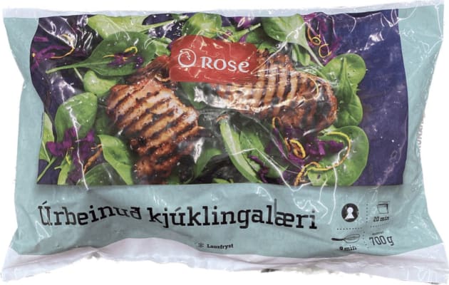 Rose úrbeinuð læri 700 gr