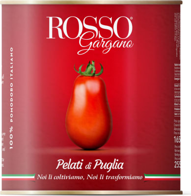 Rosso Tómatar Pelati heilir 2,5kg (6 stk/ks)