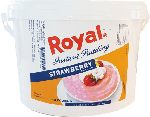 Royal búðingur jarðarberja 3kg
