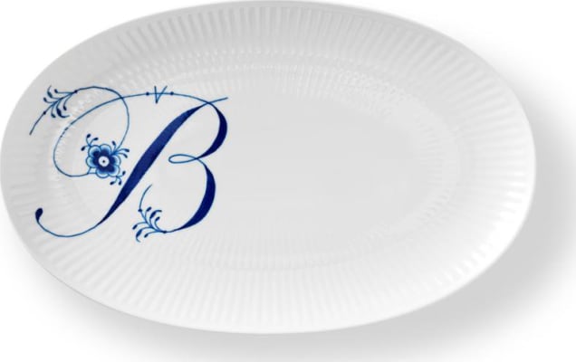 Royal Copenhagen Alphabet stafadiskur B 23cm