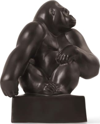 Royal Copenhagen Blue Collectibles stytta ársins 2024 Górilla 20,5cm