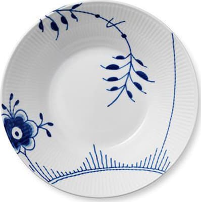 Royal Copenhagen Blue Mega diskur djúpur 24cm