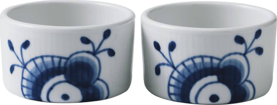 Royal Copenhagen Blue Mega Soufflé skálar 2stk