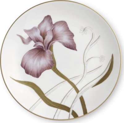 Royal Copenhagen Flora diskur 19cm Iris