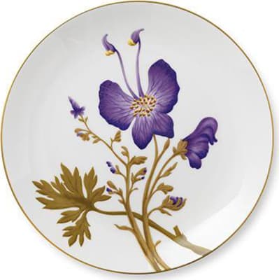 Royal Copenhagen Flora diskur 27cm Pansy