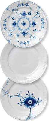 Royal Copenhagen History Mix diskar 19cm 3stk