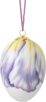 Royal Copenhagen Páskaegg 2024 stórt Tulipan lilla 10cm