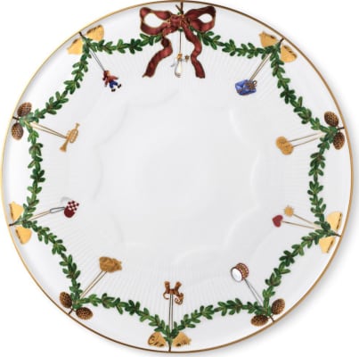 Royal Copenhagen Star Fluted kringlótt fat 32cm