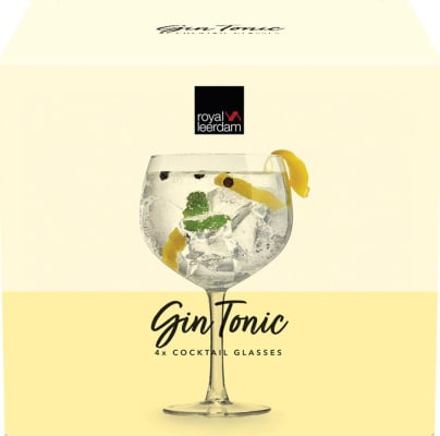 Royal Leerdam Glas 65cl 4stk kokteil Gin & tonic