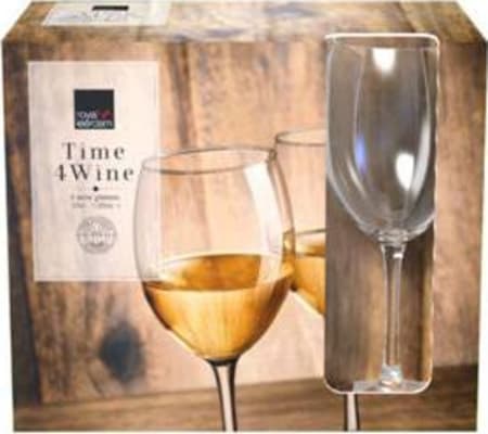 Royal Leerdam Glas hvítvín 33cl 6stk Time4wine