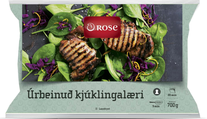 Rose Poultry Úrbeinuð Kjúklingalæri