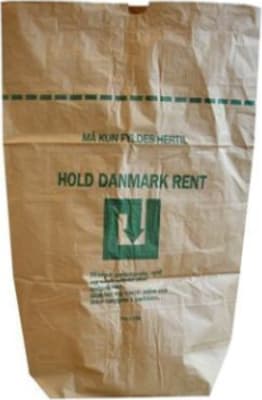 Ruslapoki úr pappír tvöfaldur 700x250x1100mm 120L 50stk