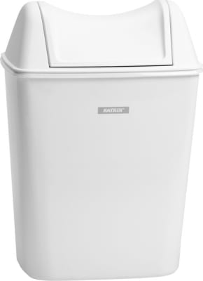 Ruslatunna Katrin m/veltiloki dömu hvít 8ltr 1stk
