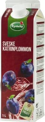 Rynkeby Sveskjusafi 12x1ltr