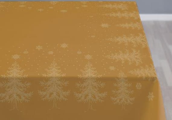 Södahl Dúkur 150x270 winterland golden
