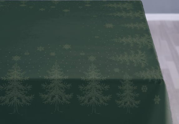 Södahl Dúkur 150x370 winterland deep green