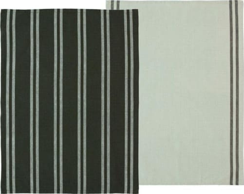 Södahl Viskastykki 50x70 2stk Soft Kitchen Forest green
