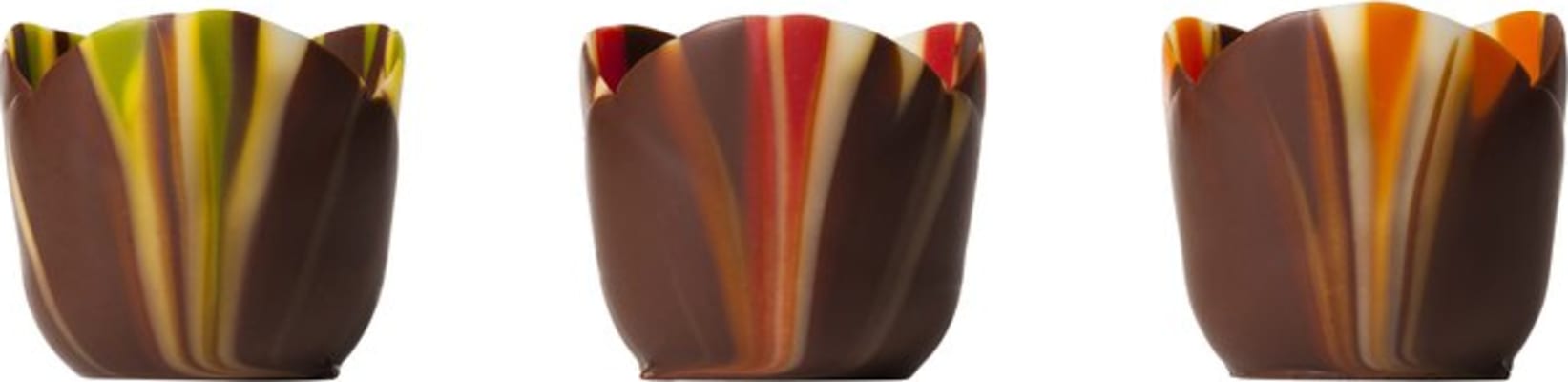 Súkkulaðibollar Tulip 37x37x34mm 38stk