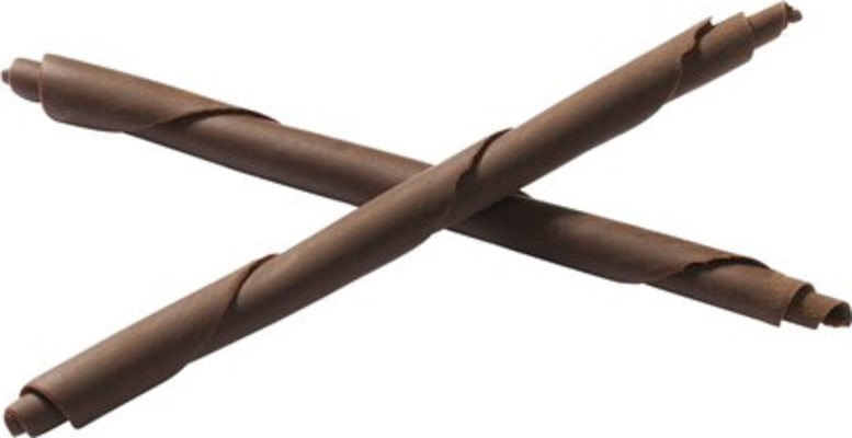 Súkkulaðiskraut / dökkir vindlar 10cm 215stk