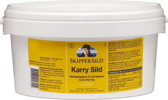 Síld karrý bitar 2kg