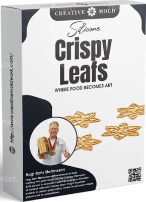 Sílikonform Crispy Leaf 2D