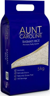 Sérp.Hrísgrjón basmati Aunt Caroline 5kg