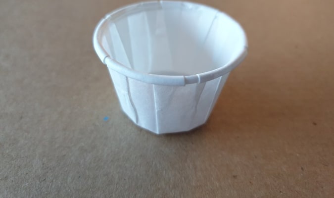 Sósubox pappa hvít 1oz 250stk