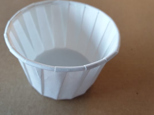 Sósubox pappa hvít 4oz 100stk
