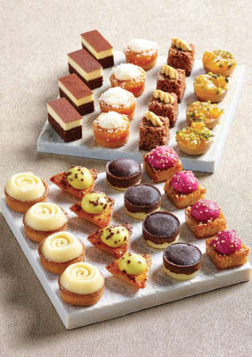 Sætir bitar Petit fours delicatesse 48stk 553g (4pk/ks)