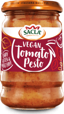 Sacla Vegan Pestó rautt 190gr