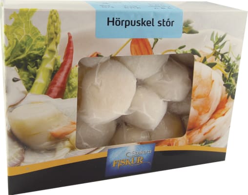 Sælkerafiskur Hörpuskel Stór 10/20