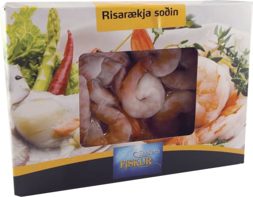Sælkerafiskur Risarækja Soðin 31/40